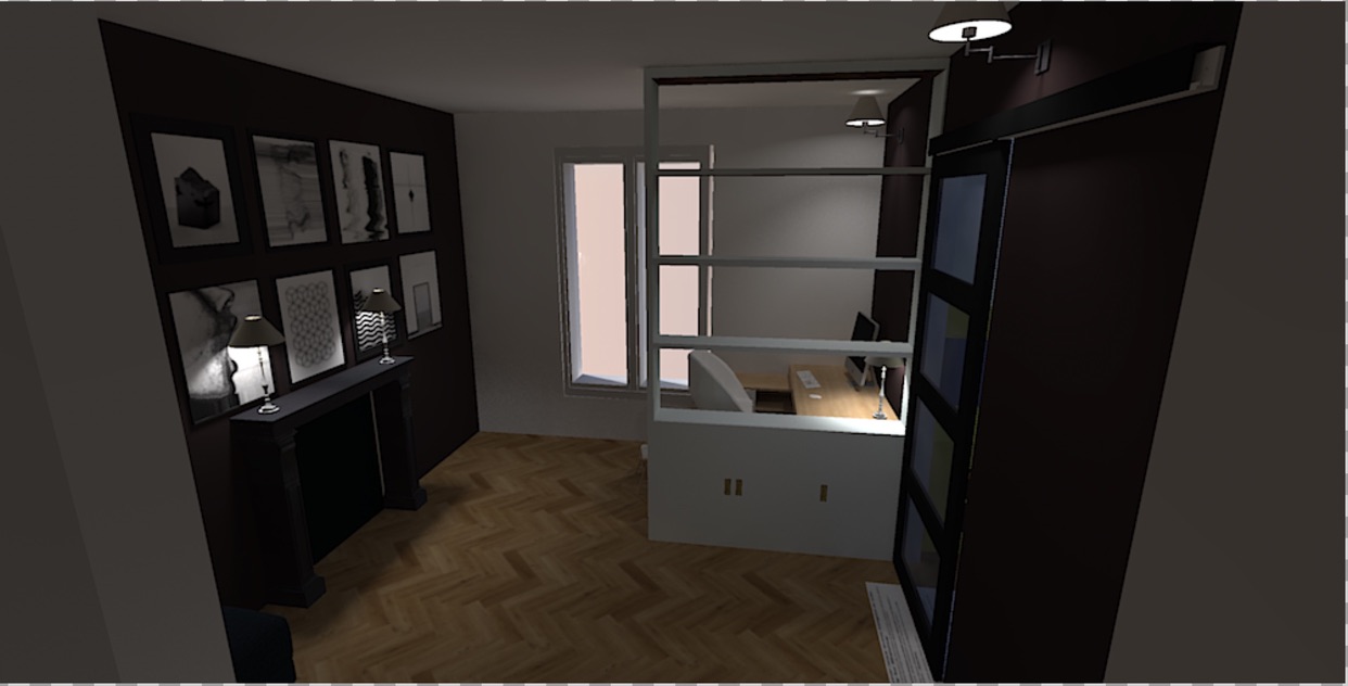 Projet Marguerite — chambre d'amis et bureau